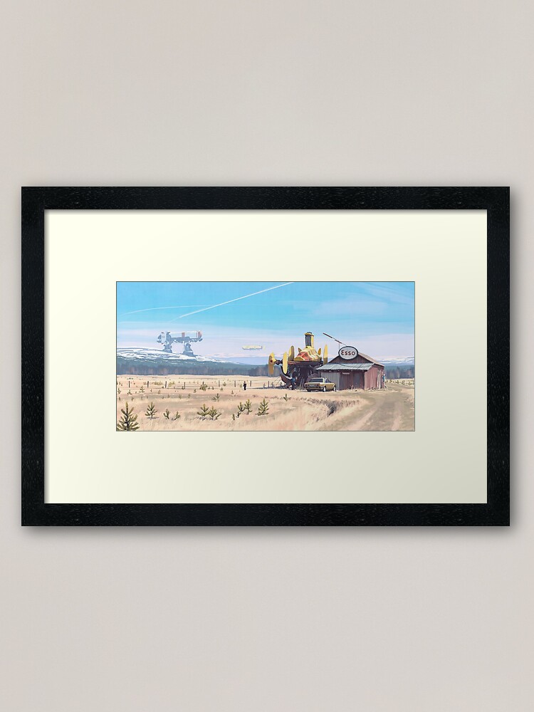 Alternate view of Essoladan Framed Art Print