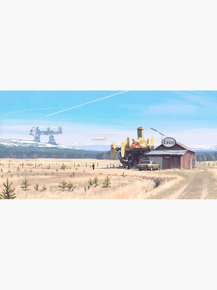 Essoladan by simonstalenhag