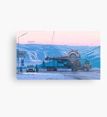 Schiff 14 Metalldruck