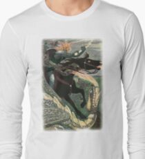 FALCON THE HUNTER from the story ILYA AND FALCON THE HUNTER in the book The Russian Story Book Long Sleeve T-Shirt