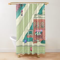 Super Mario Bros Shower Curtains Redbubble