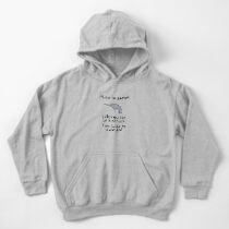 Sudadera con capucha para niños Sé siempre tú mismo, a menos que puedas ser un narval