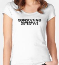 Consulting Detective Women's Fitted Scoop T-Shirt