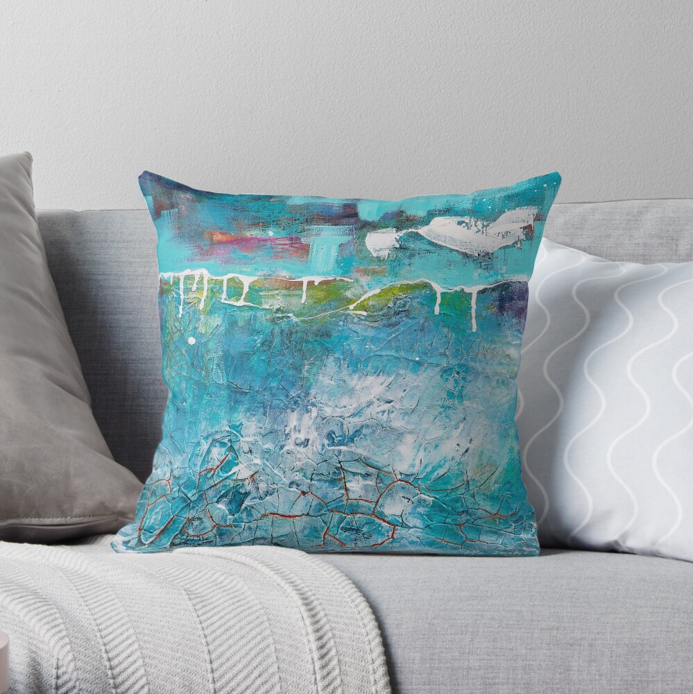Thaw Throw Pillow