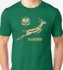 SA Rugby - Vintage Springbok logo Slim Fit T-Shirt