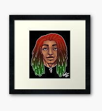 Dreads are cool. Framed Print