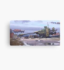 Shipyard Canvas Print