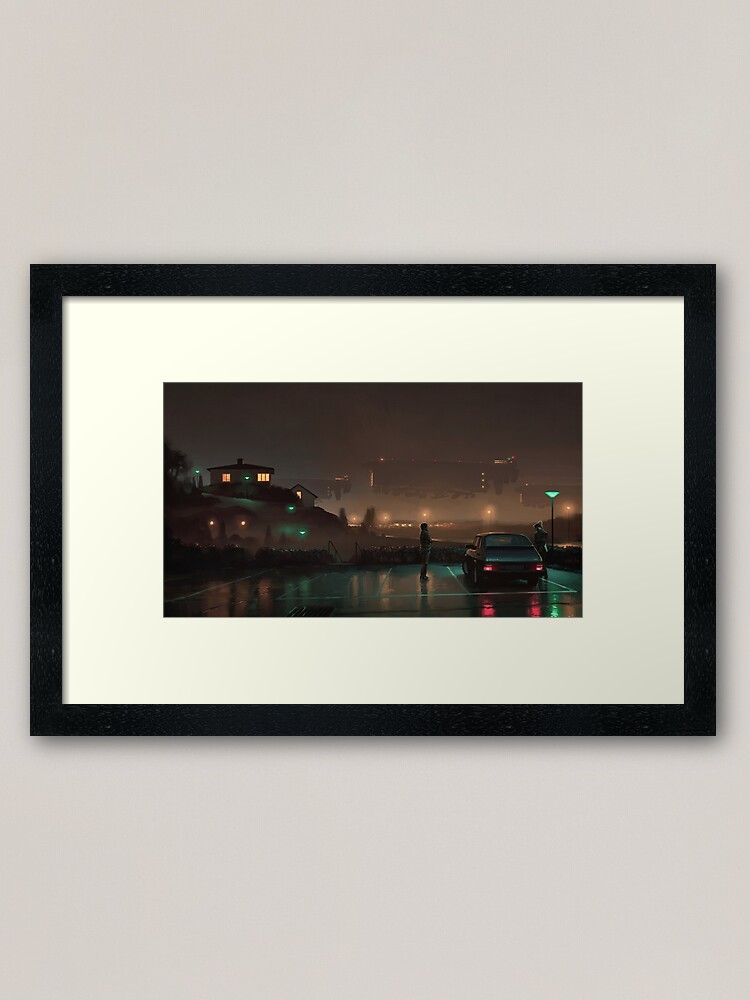 Alternate view of Gaussfraktarna Framed Art Print