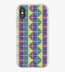 jewel tone squares iPhone-Hülle & Cover