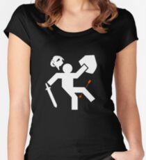 Arrow to the Knee Women's Fitted Scoop T-Shirt