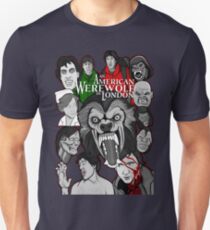 American Werewolf in London original collage art Unisex T-Shirt