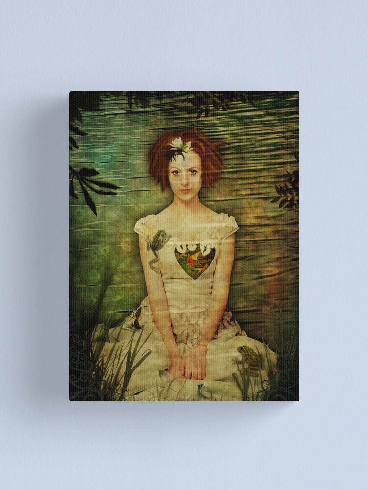 Alternate view of Not Kissing Frogs Canvas Print