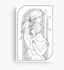 Lovers - Tarot Card Canvas Print