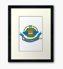 Monster Coat of Arms Framed Print