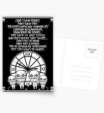 HUSH Clocktower poster Postcards