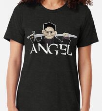Angel - Smile Time Puppet Tri-blend T-Shirt