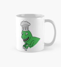 Taza clásica Chef Dinosaurio