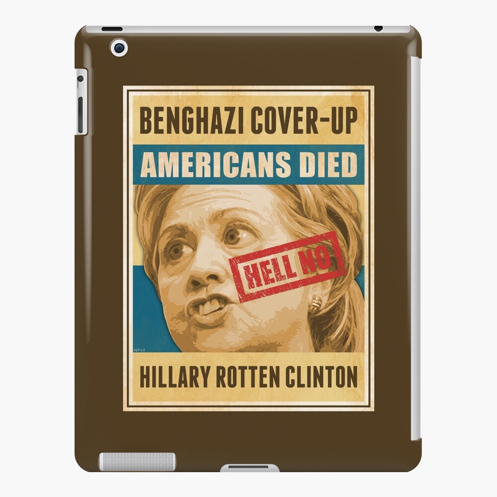 Hell No Hillary iPad Case & Skin
