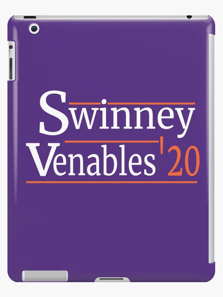 Swinney Venables For President 2020 Clemson Sc Tiger Football Ipad Caseskin By Obijonkenobi81