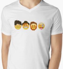 Fall Out Emojis Men's V-Neck T-Shirt
