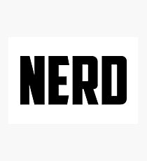 Nerd Photographic Print