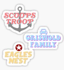 stranger things squads Sticker