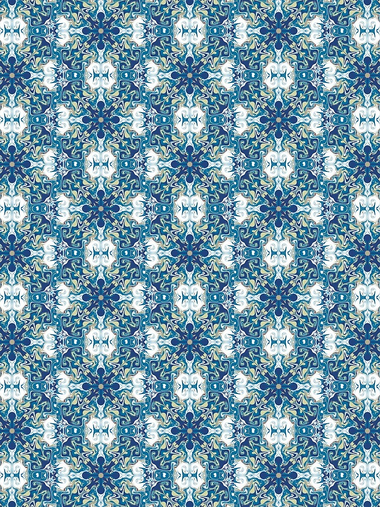 Blue tile by roseglasses