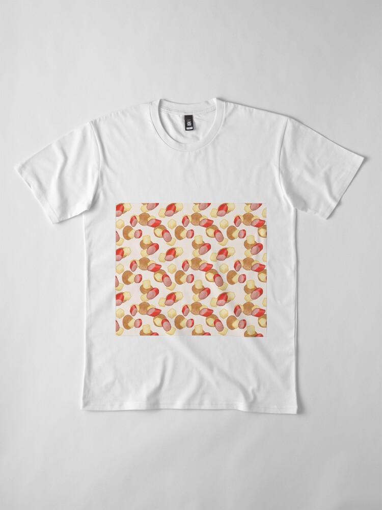 Alternative Ansicht von Käse, Kabana und Cracker, Aussie Perfection in Cream Premium T-Shirt