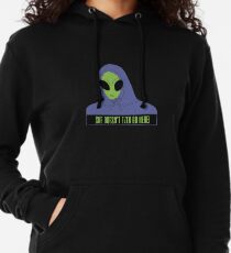 Area 51 Meme Lightweight Hoodie