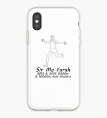 Mo Farah - 2012 2016 5000 m & 10000 m Goldmedaillengewinner iPhone-Hülle & Cover