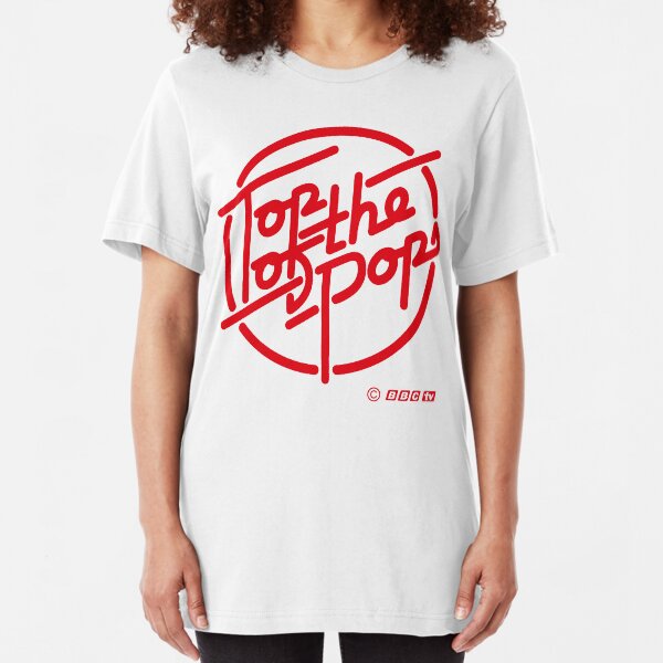 NDVH Top of the Pops red Slim Fit T-Shirt
