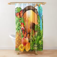 It's Summertime Shower Curtain