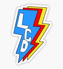The LCD Tame Fire Sticker