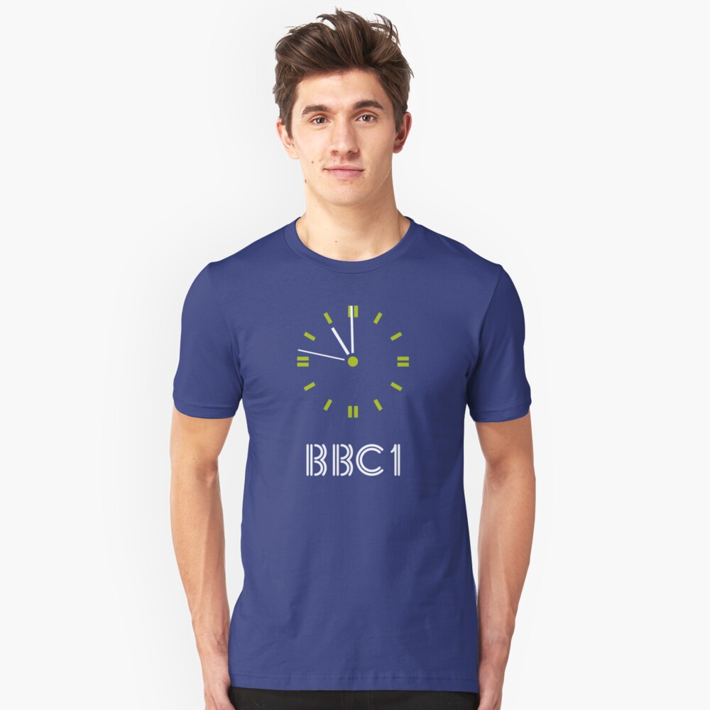 NDVH BBC 1 Clock Slim Fit T-Shirt