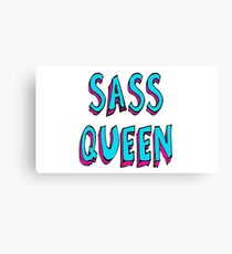 Sass queen Canvas Print