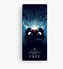 How to Train your Dragon 2 - Freedom Canvas Print