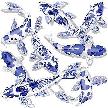 Yin Yang Koi Fish Shower Curtain