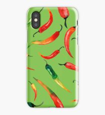 - Chilli pattern (green) - iPhone Case