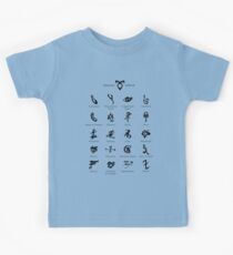 Runes map Kids Tee