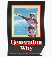 Conan Gray "Generation Why" Vintage Film Poster Poster