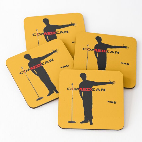 Comedian Coasters (Set of 4)