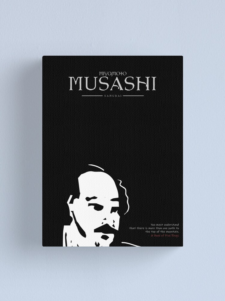 Alternate view of A Quote By Miyamoto Musashi Canvas Print