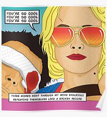 True Romance Comic Book Style Poster