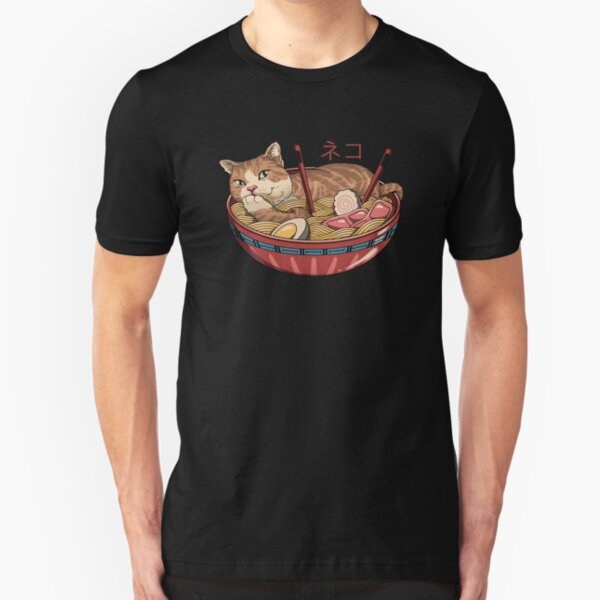 Neko Ramen v2 Slim Fit T-Shirt