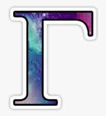 Gamma Galaxy Sticker