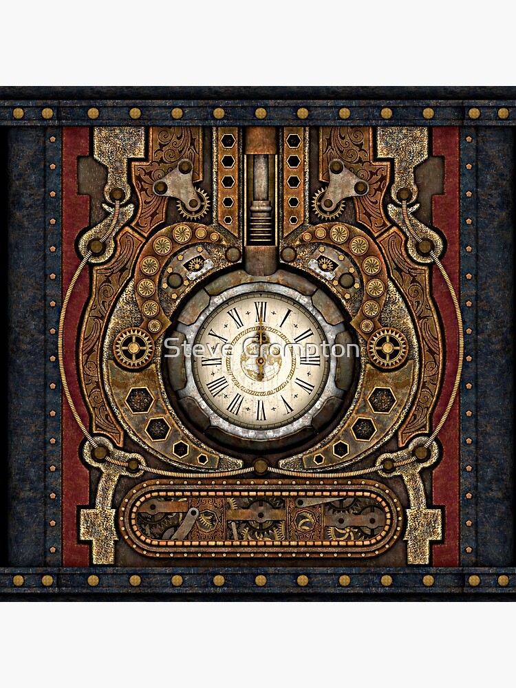 Steampunk Vintage Time Machine by SC001