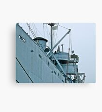 USS John W. Brown - Liberty Ship - Midship Metal Print