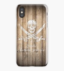 Calico Jack's problem. iPhone Case