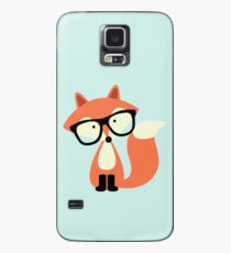 Cute Hipster Red Fox Case/Skin for Samsung Galaxy