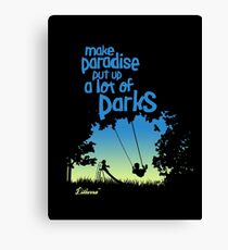 Paradise Parks Canvas Print